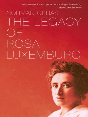 cover image of The Legacy of Rosa Luxemburg